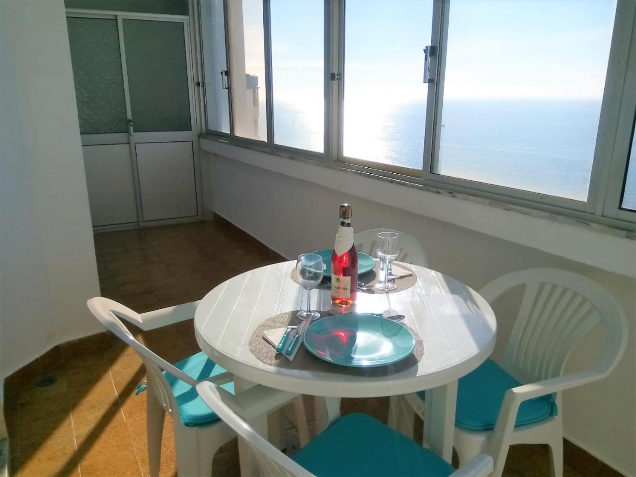Torre 14 Vista Magnifica Apartment Quarteira Luaran gambar